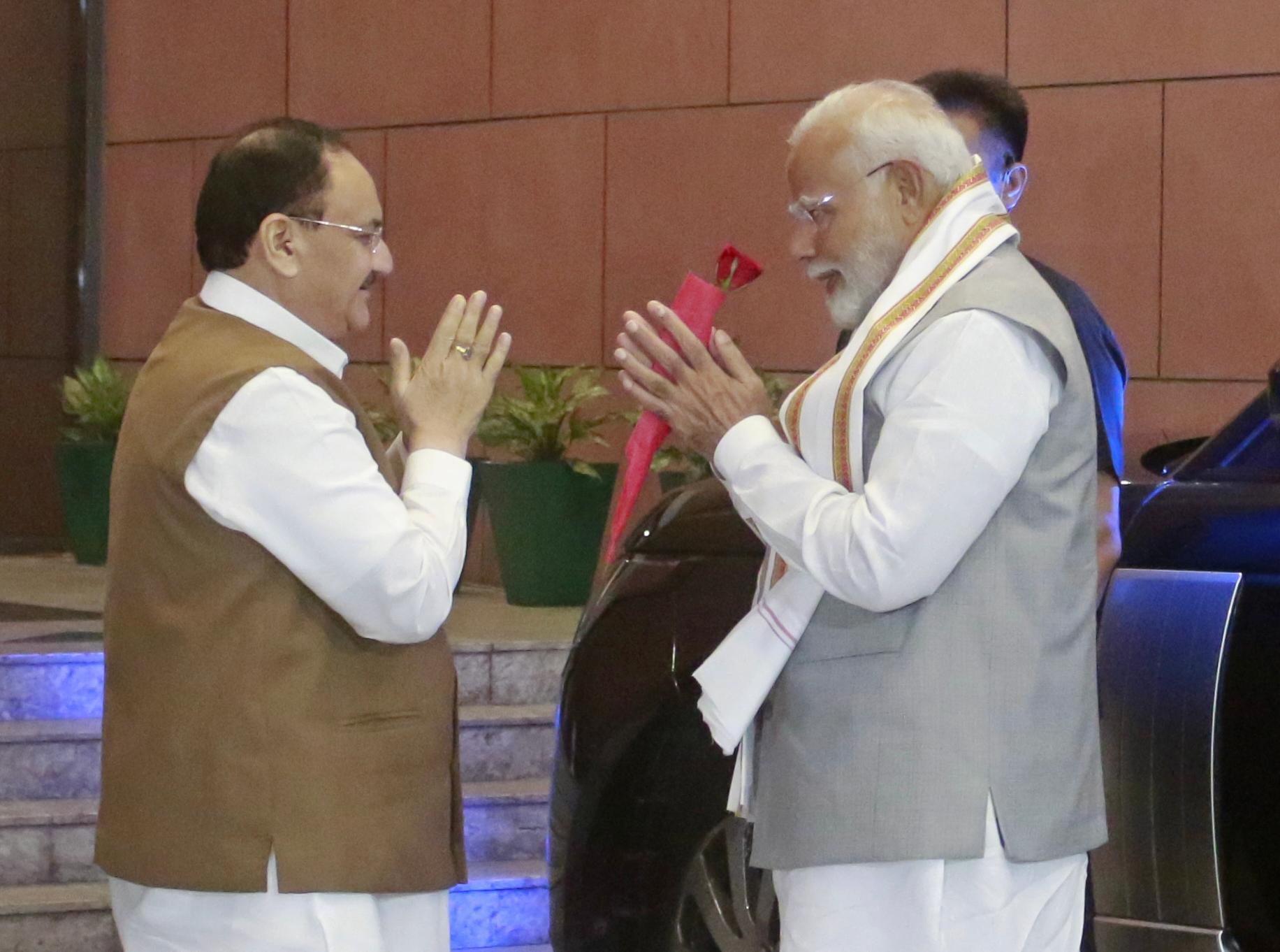 PM Modi extends birthday wishes to JP Nadda, hails his leadership, good governance