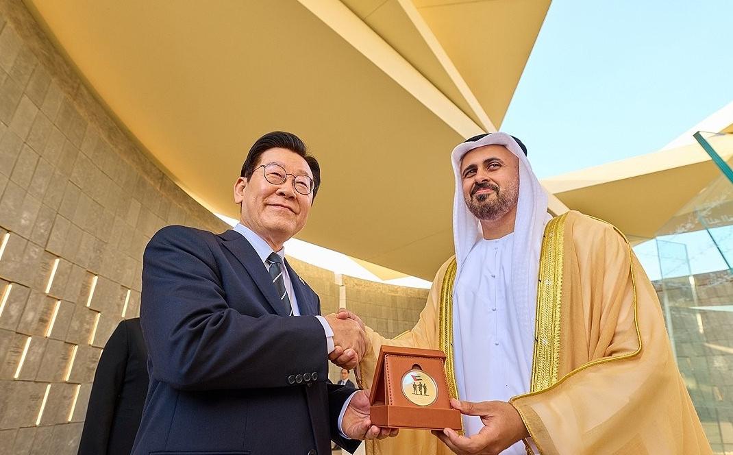 Lee expresses hope to expand cooperation with UAE in AI, renewable energy