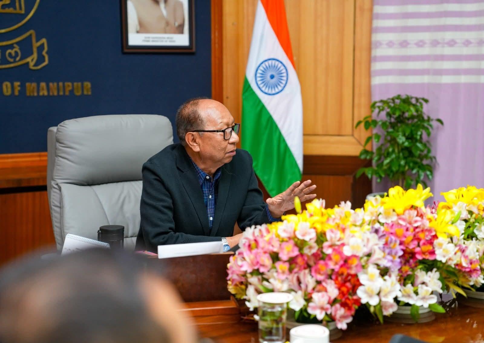 Manipur CM assures steps to address teacher shortage; inaugurates infrastructure projects