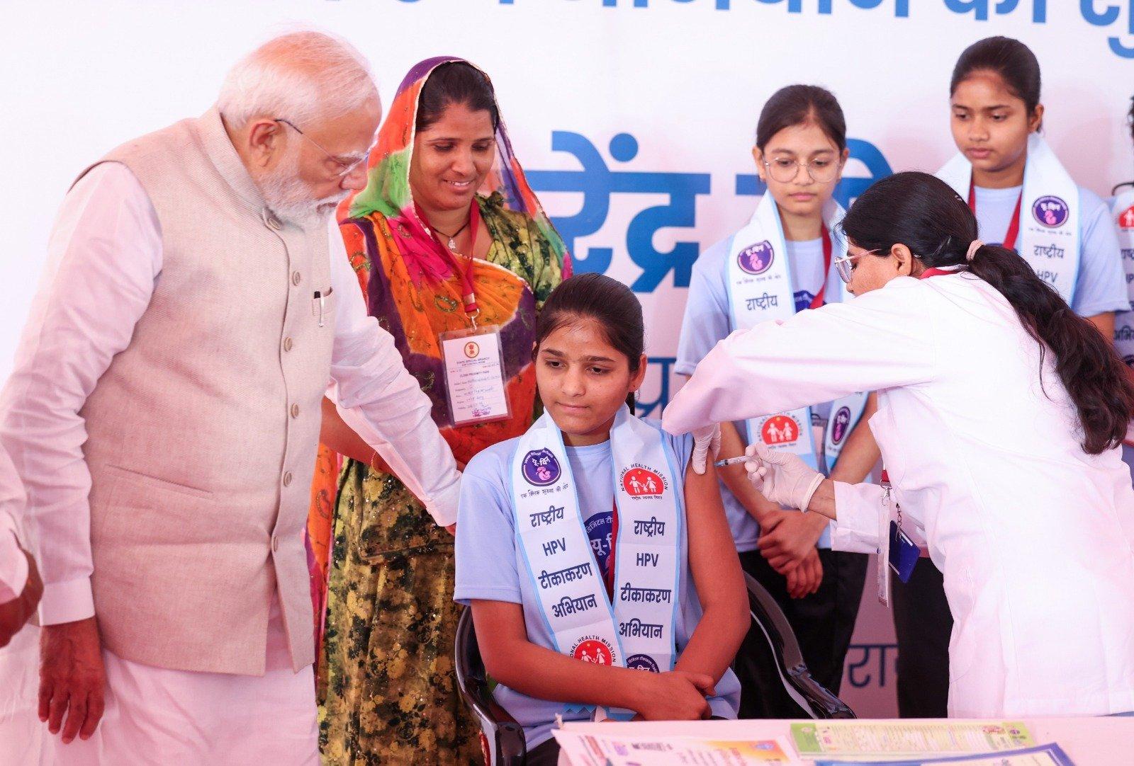 ‘Feel safe and secure after HPV vaccine’, say Ajmer schoolgirls; share experience of interaction with PM Modi