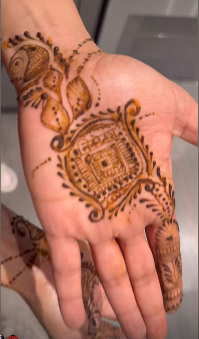 Priyanka Chopra Jonas flaunts ‘Nicholas’ mehendi ahead of Karva Chauth