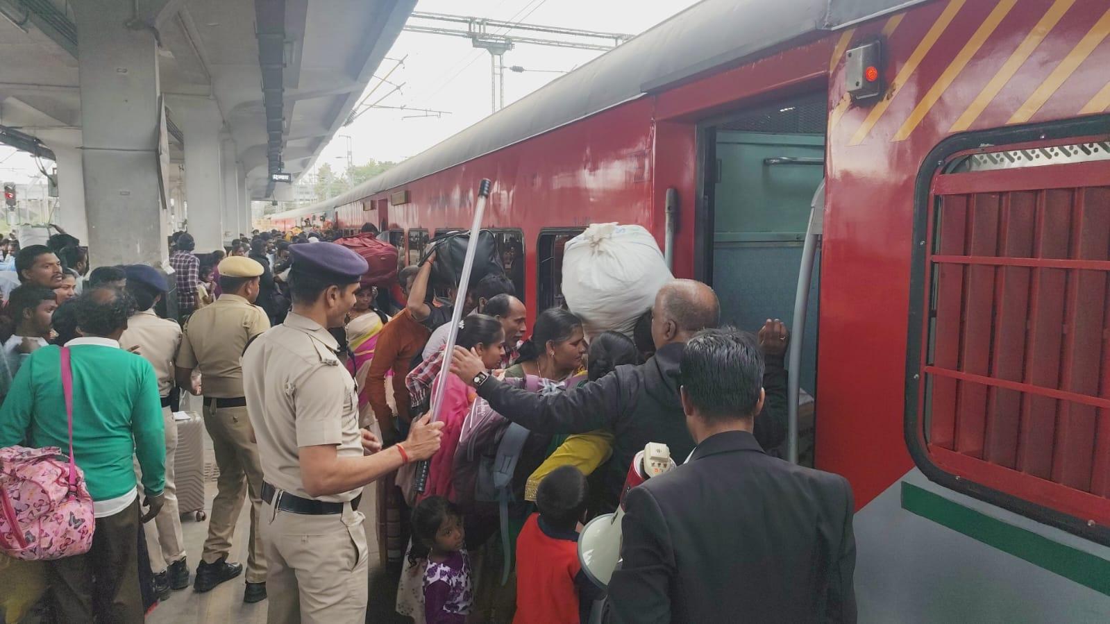 More special trains announced from Hyderabad to clear Sankranti rush