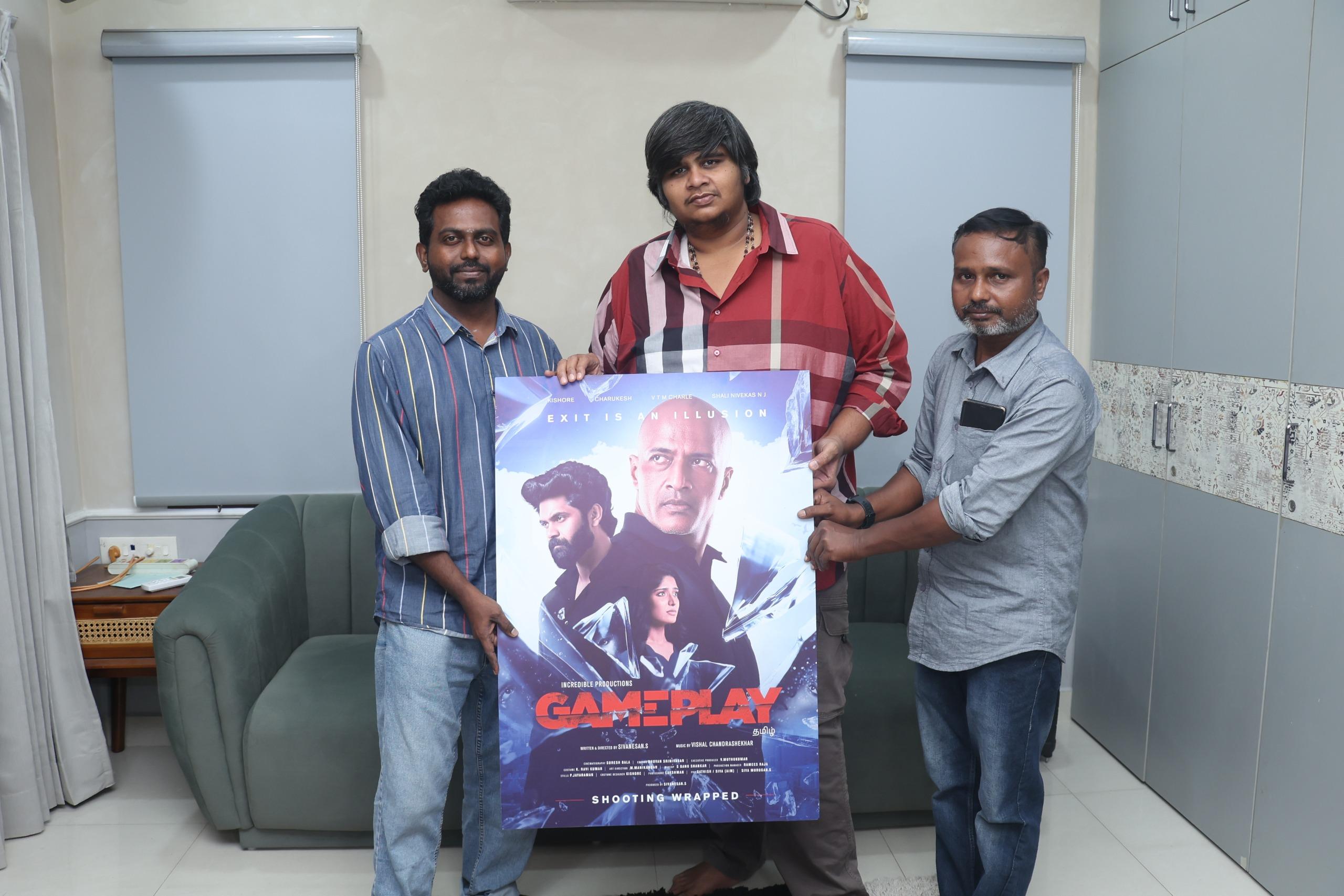 Karthik Subbaraj unveils first look of Kishore-starrer ‘Game Play’