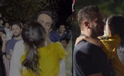 Salman Khan & family bids goodbye to Ganpati Bappa amidst dhols and dance