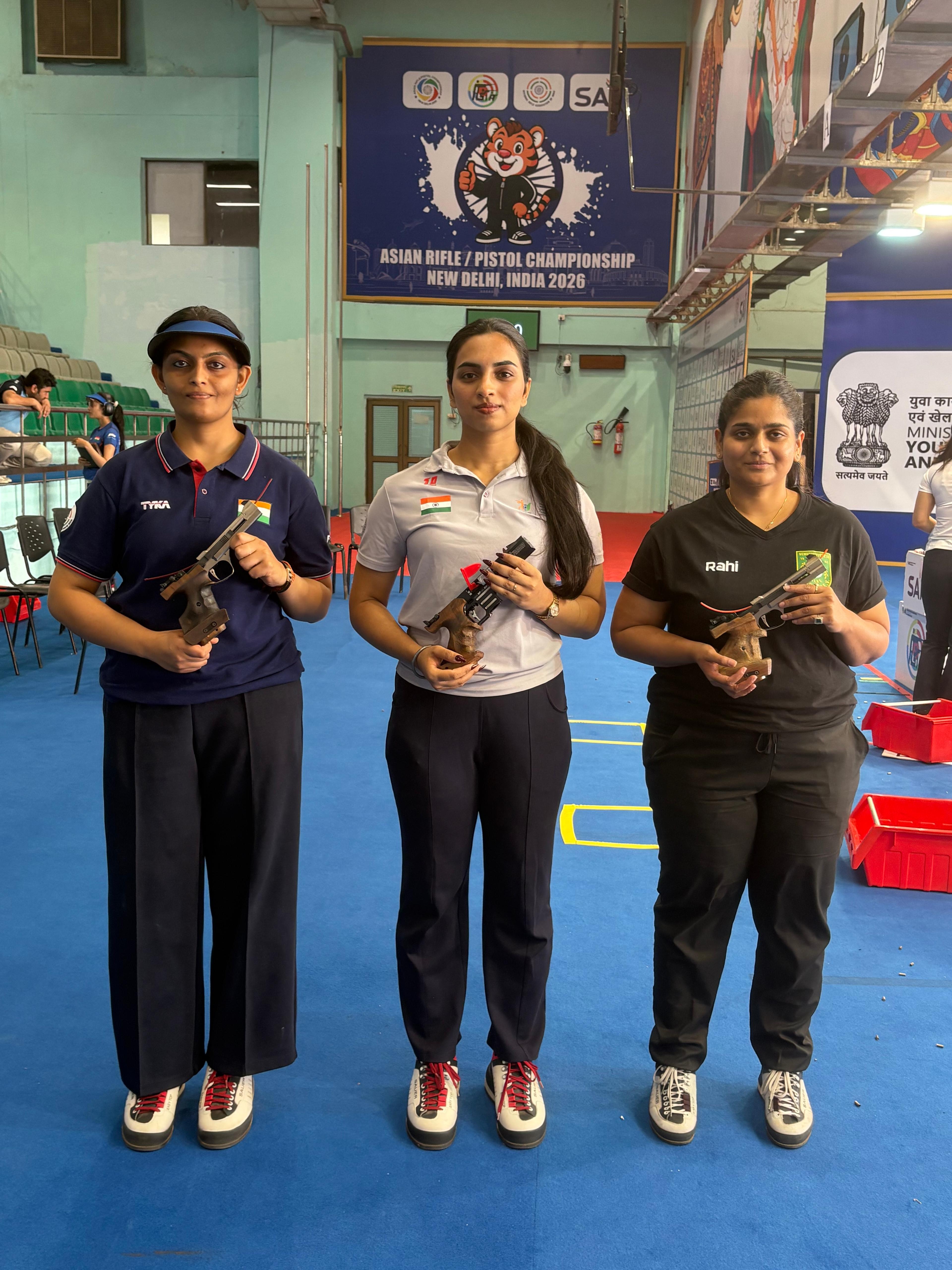 National Shooting Trials: Arshdeep Kaur wins 25m Pistol T3 final