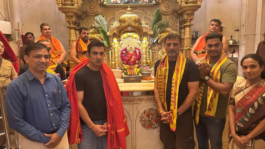 Gautam Gambhir seeks blessings at Siddhivinayak temple ahead of India’s T20 WC opener