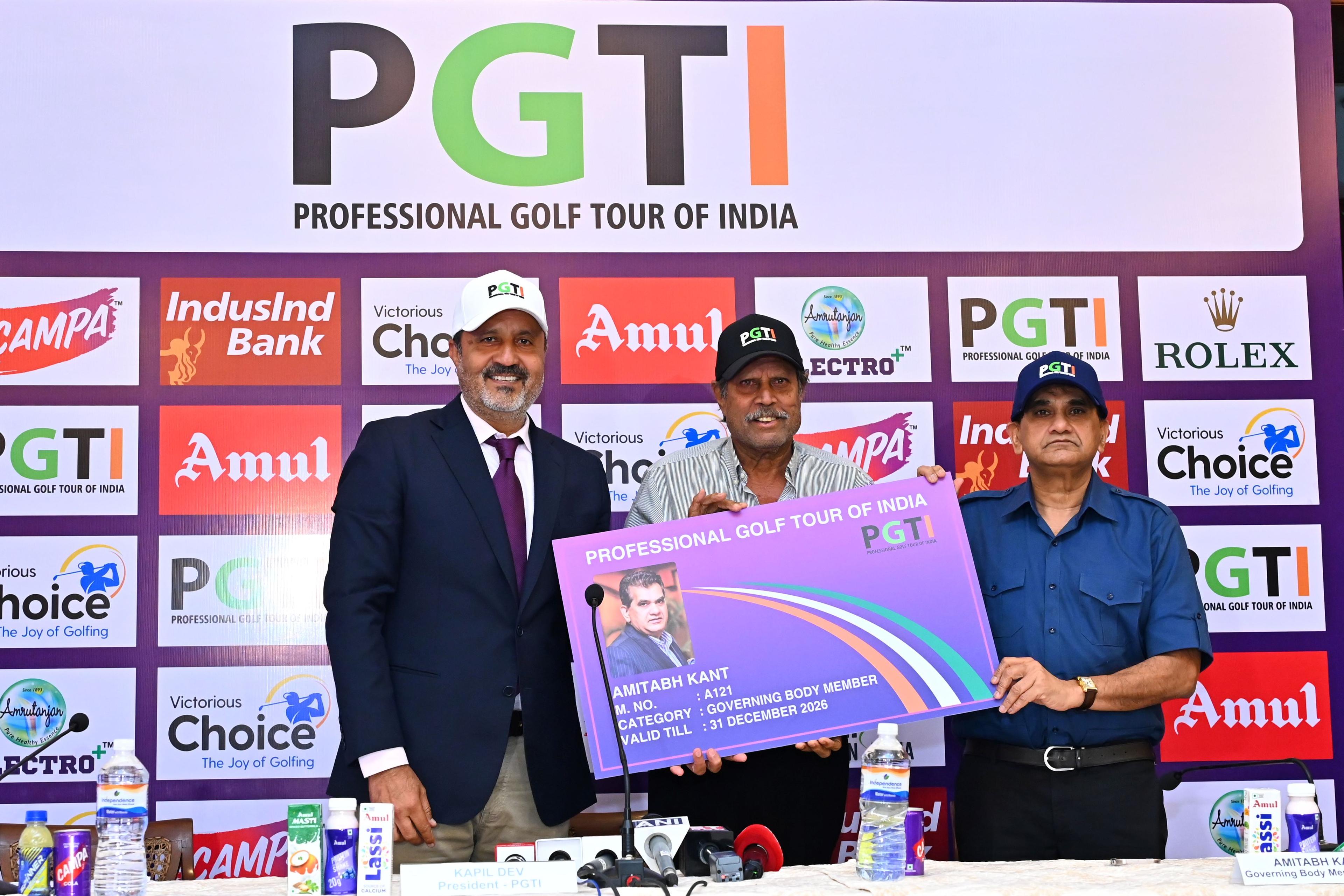 PGTI appoint Amitabh Kant as governing body member