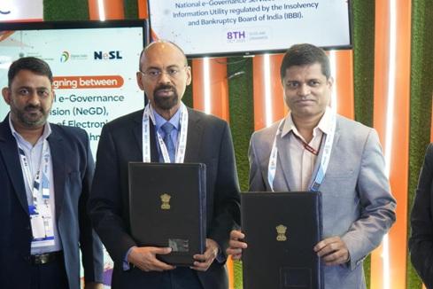 NeGD, NeSL ink pact on handling digital documents for businesses, govt entities
