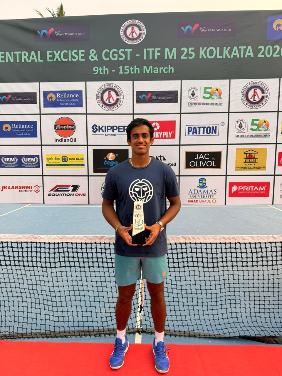 M25 Kolkata: Karan Singh finishes runner-up after a hard-fought final