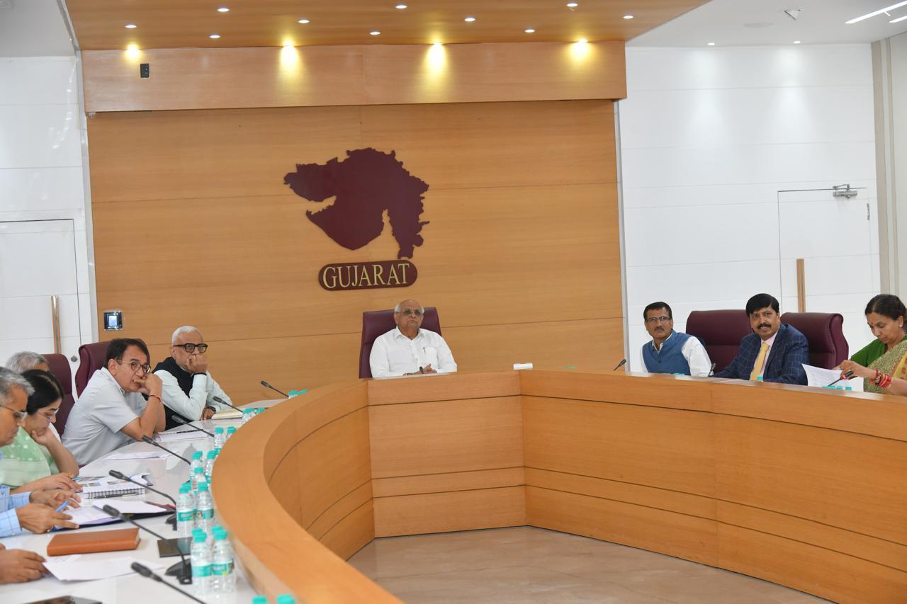 Gujarat CM reviews high-impact projects worth Rs 1.74 lakh crore