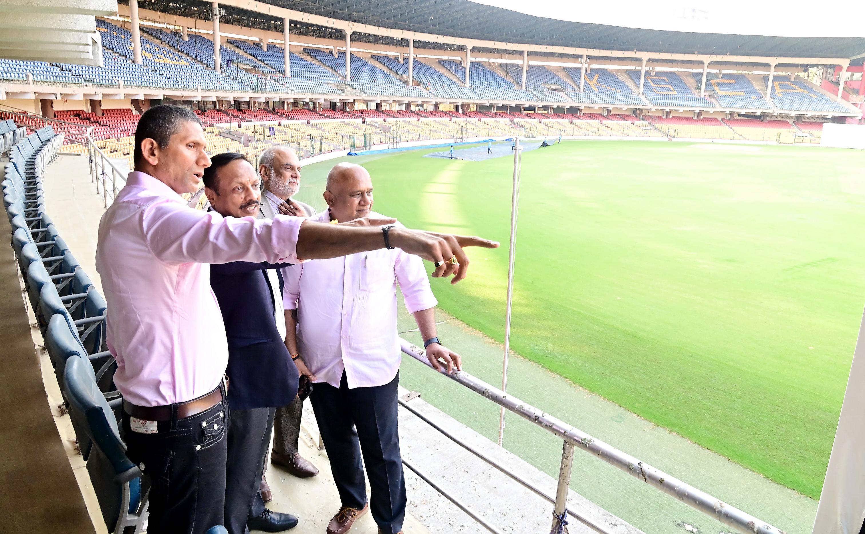 K'taka govt allows cricket matches at B'luru's Chinnaswamy Stadium with safety riders