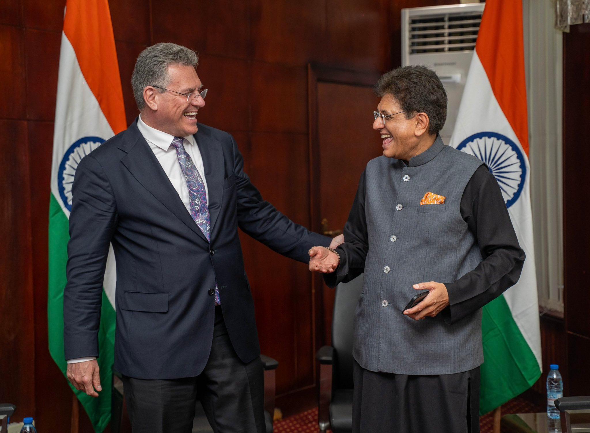 India-EU to further deepen bilateral economic, trade partnership: Piyush Goyal