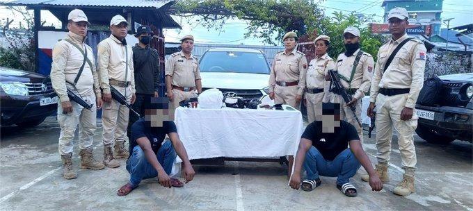 Four militants, three drug peddlers, including cop, arrested in Manipur
