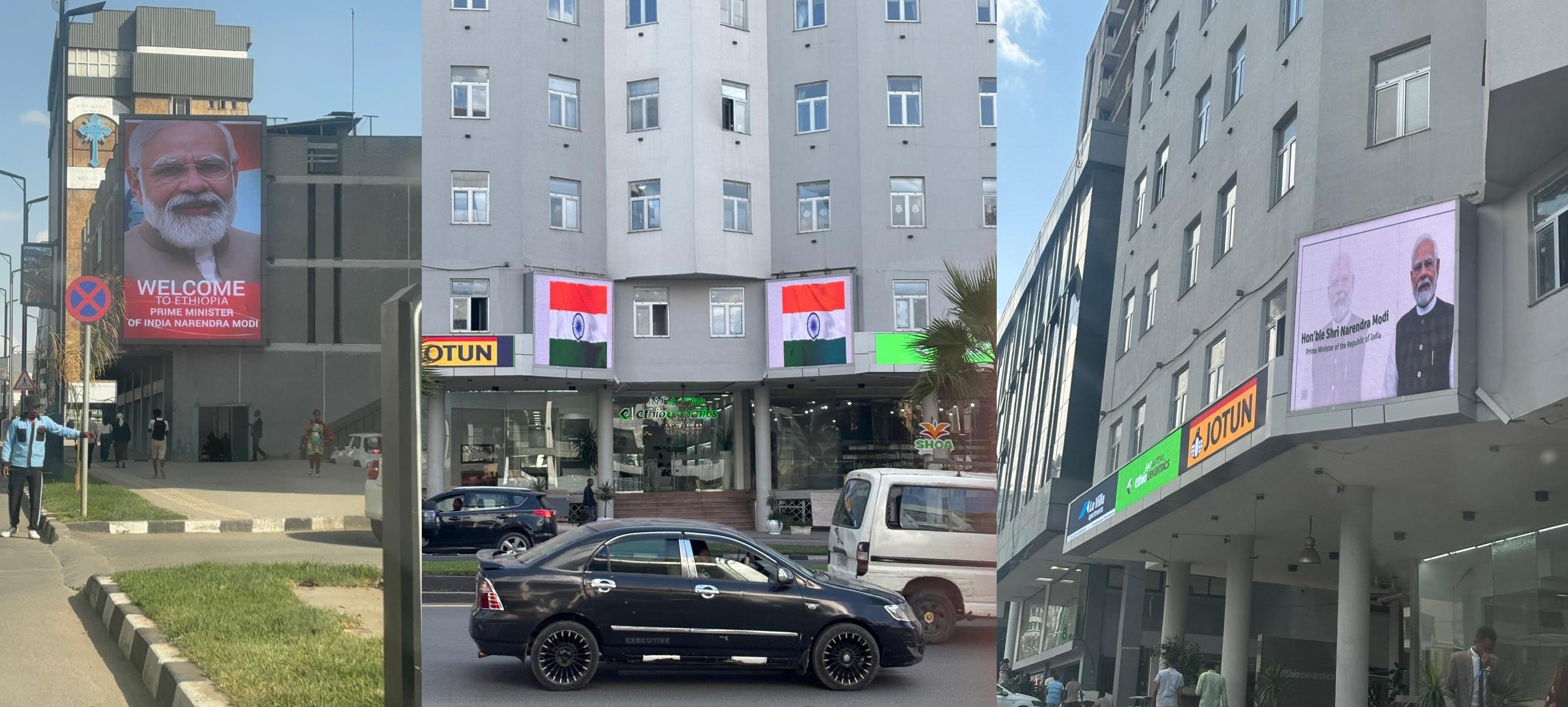 Addis Ababa all decked up ahead of PM Modi's first visit to Ethiopia