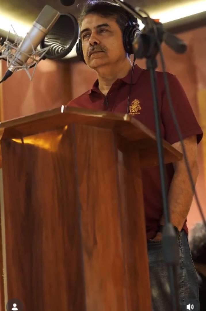 Rajeev Menon completes dubbing for his portions in Mohanlal, Mammootty-starrer 'Patriot'