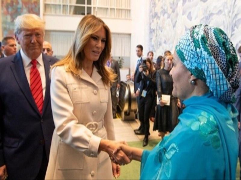 Melania Trump to be first spouse of president to preside over UNSC