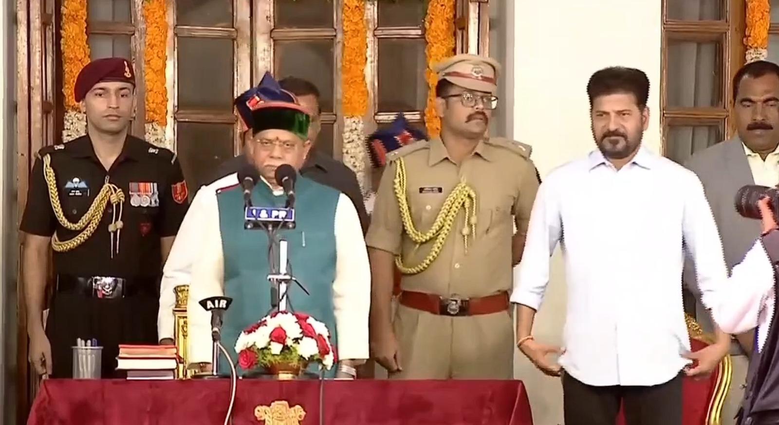 Shiv Pratap Shukla sworn in as new Governor of Telangana