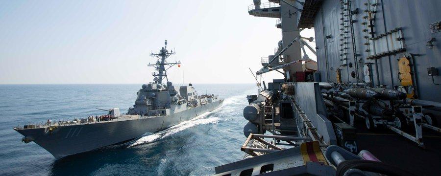US CENTCOM urges Iran guards to avoid escalation at sea