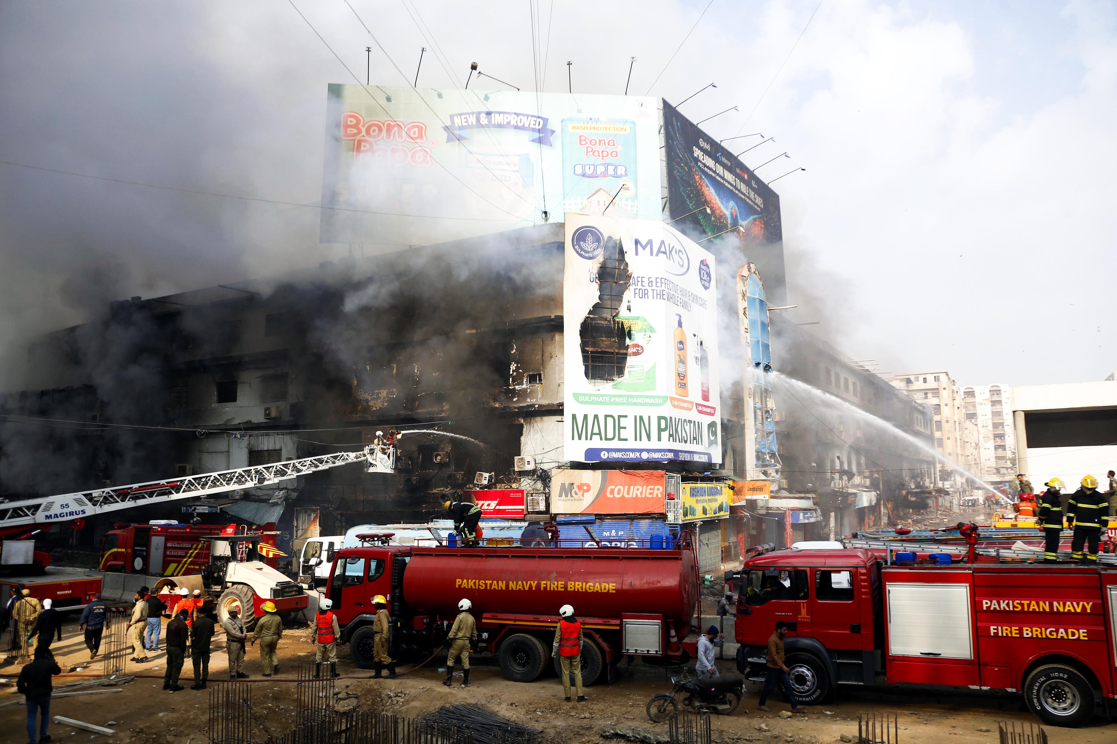 Pakistan: Most of capital Islamabad's buildings do not have fire safety certifications