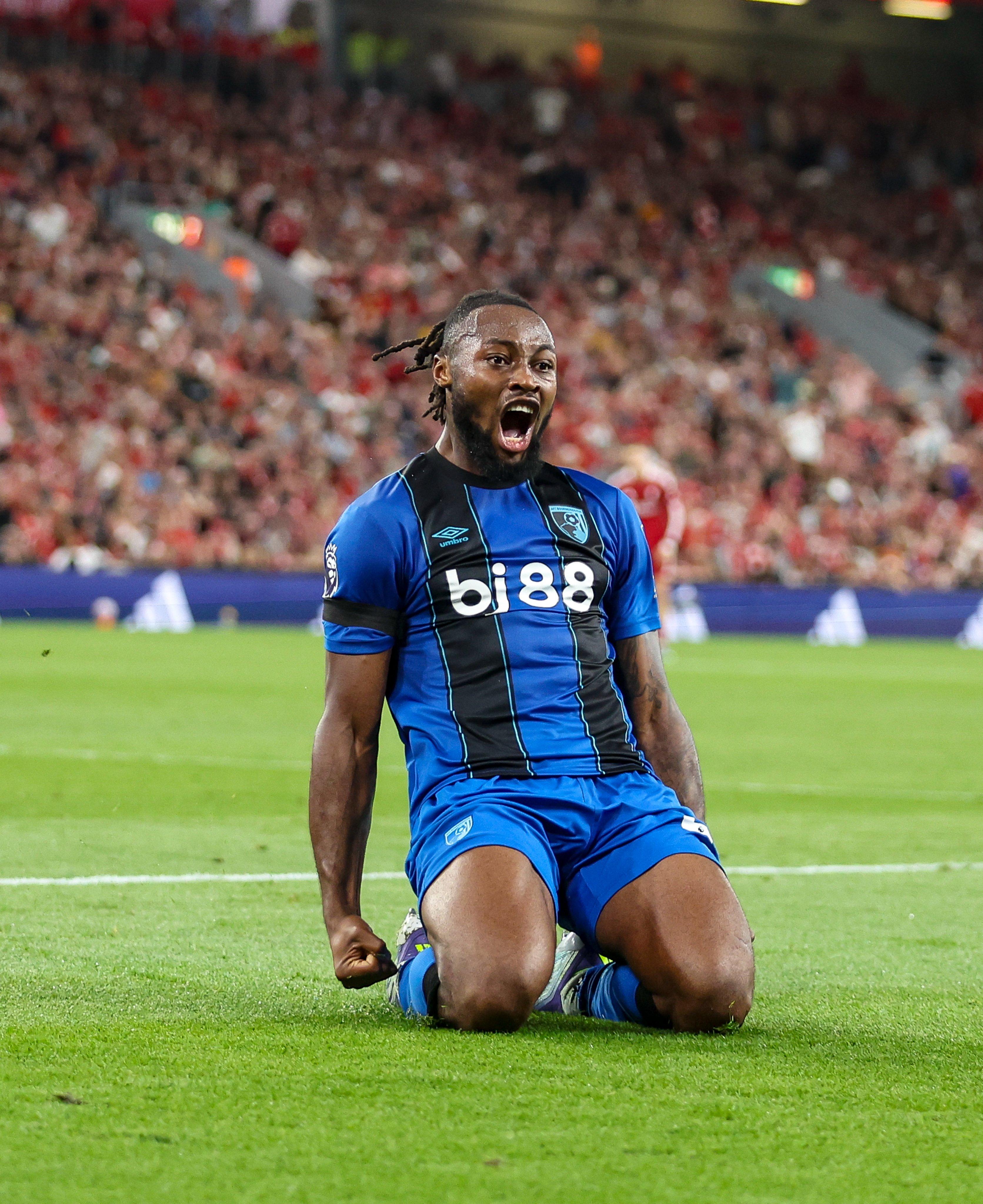 'It's unacceptable in every football stadium, let alone at Anfield': Slot on Semenyo racist abuse