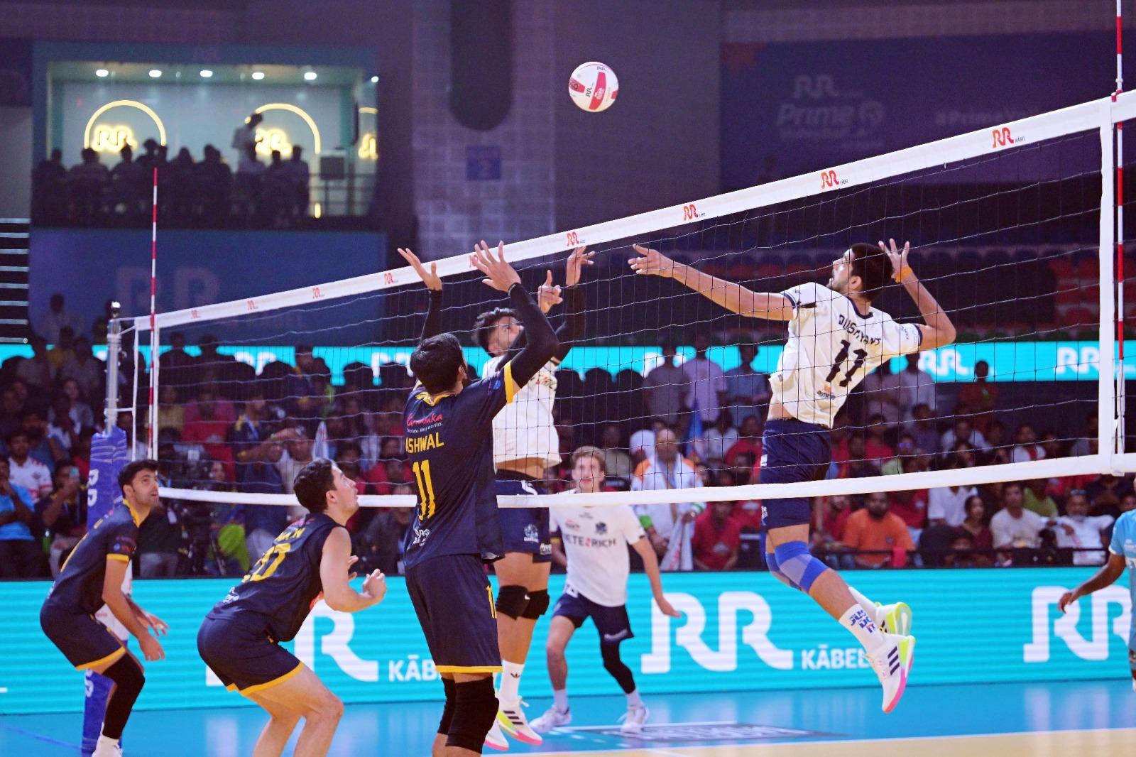 PVL 2025: Goa Guardians stun Kolkata Thunderbolts to claim 3-0 win
