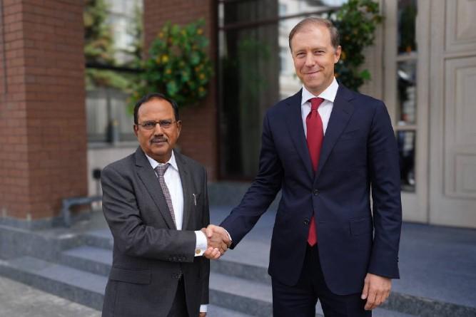 NSA Ajit Doval meets Russia’s First Dy Prime Minister in Moscow