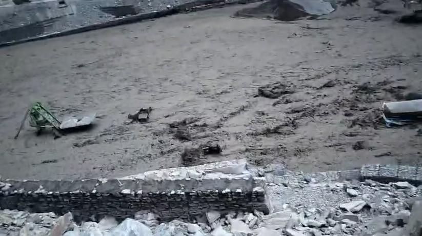 Multiple flash floods hit HP's Mandi, triggering landslides, damaging houses