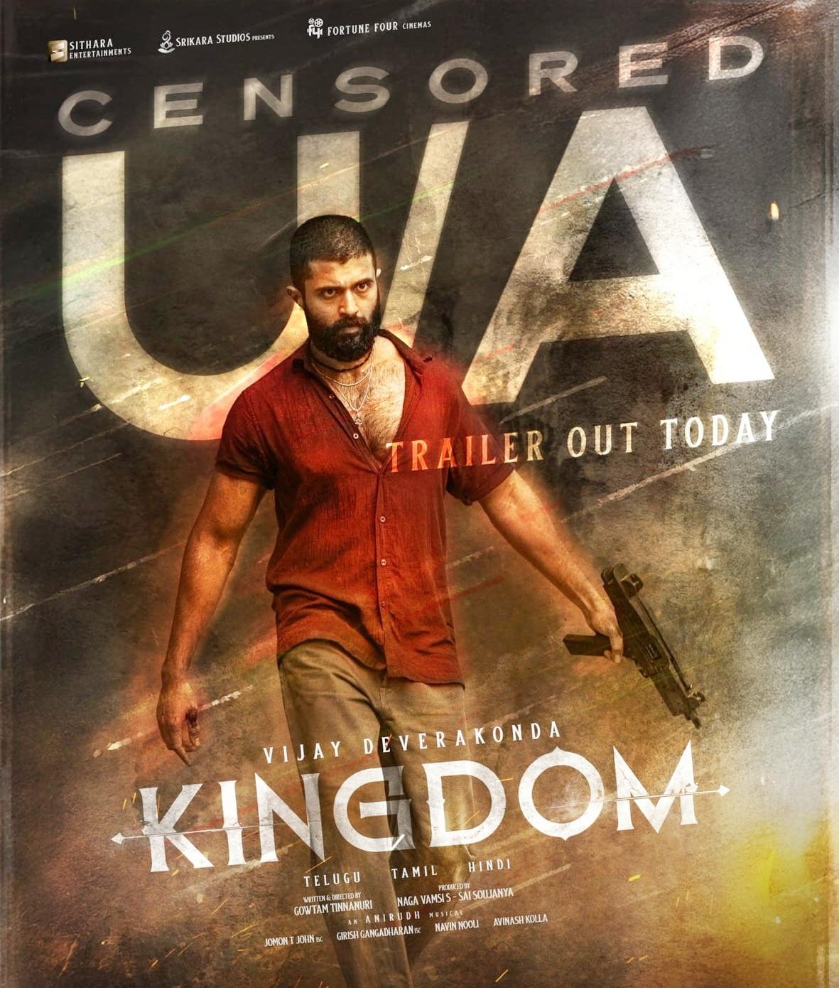 Censor Board clears Vijay Deverakonda's 'Kingdom' for release