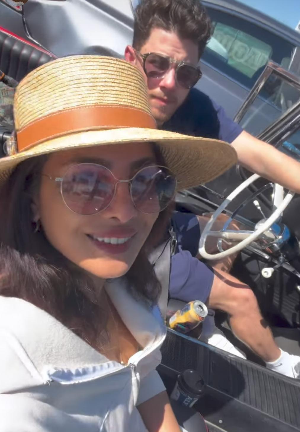 Priyanka Chopra says “Mommy daddy days are my favorite” as she hangs out with Nick Jonas
