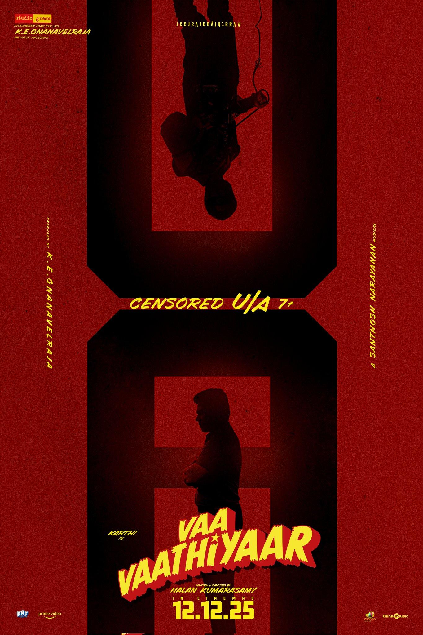 Censor Board clears Karthi-starrer ‘Vaa Vaathiyaar’ for release with U/A certificate