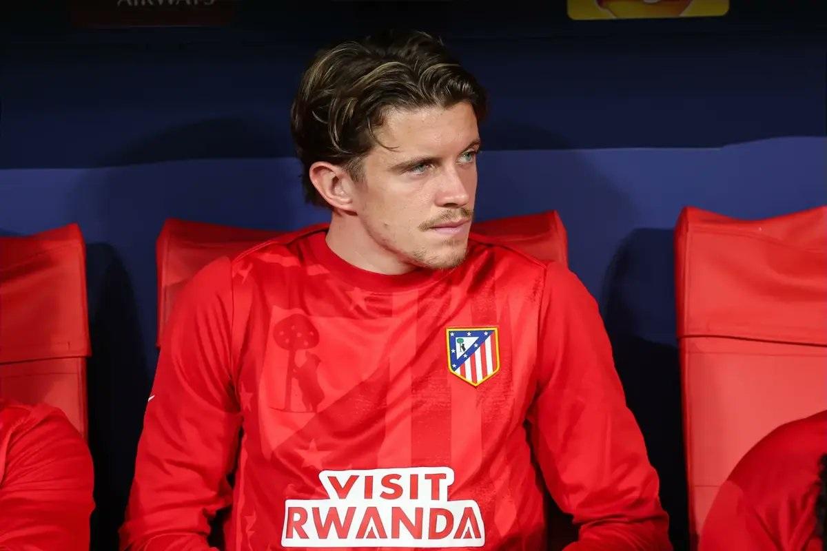 No plans to return to England, says Atletico Madrid's Gallagher