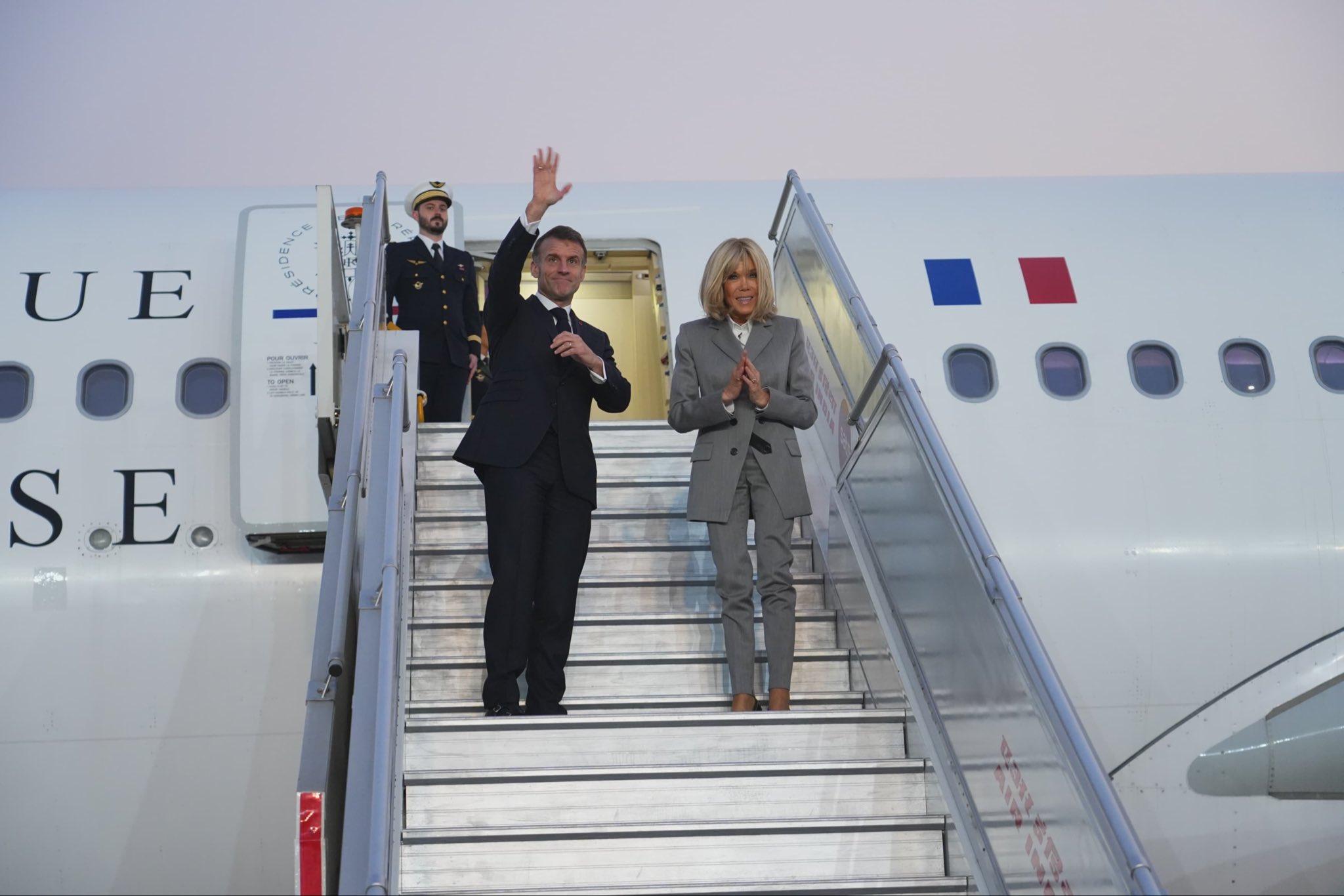 French President Macron leaves for Paris, meets PM Modi before concluding India visit