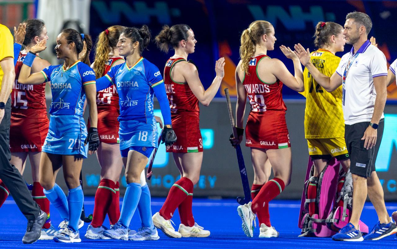 Hockey WC Qualifiers: Navneet Kaur's hat-trick powers India to 4–1 win over Wales