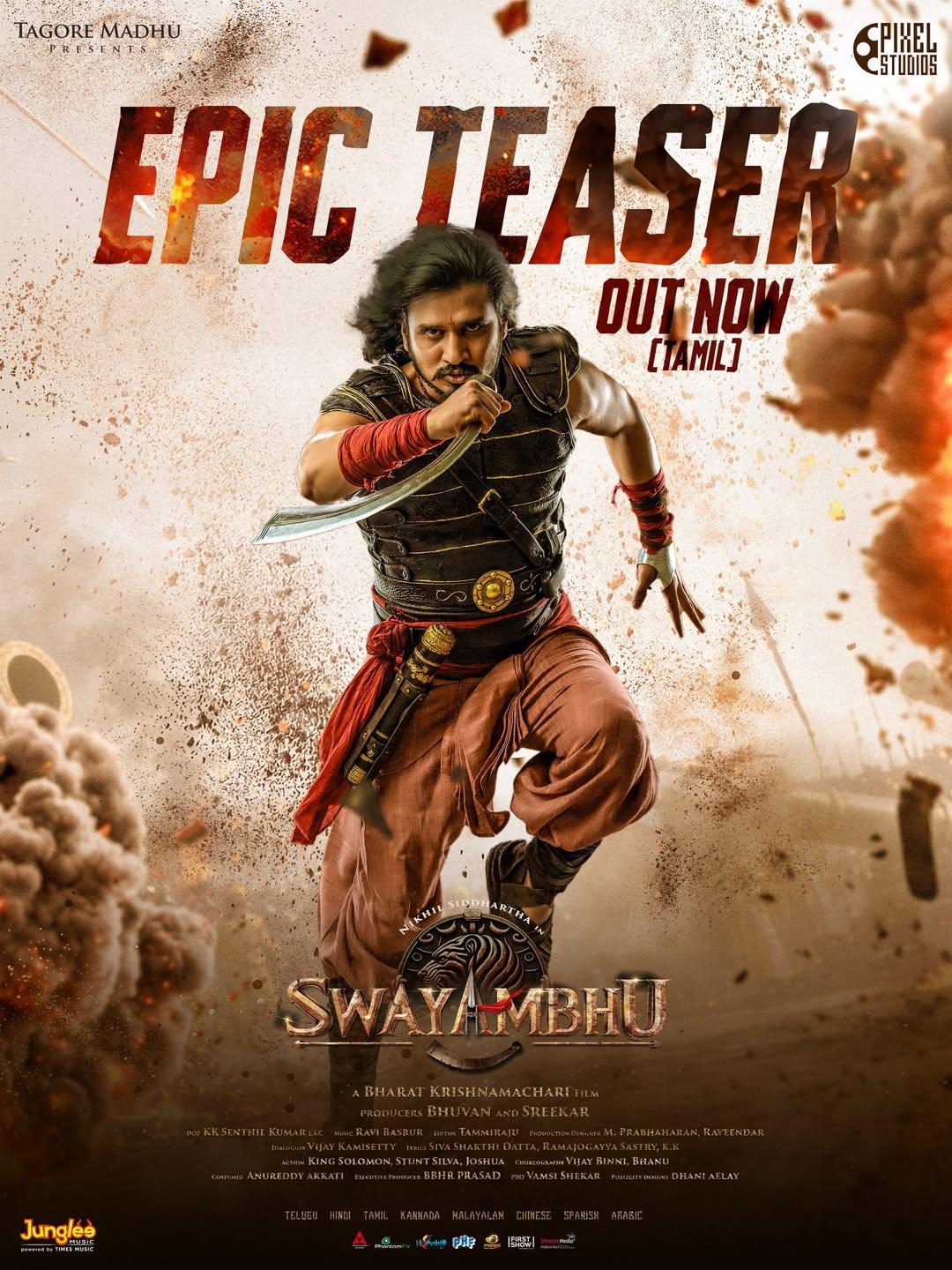 Swayambhu's story is set in a period that just precedes India's golden era: Bharat Krishnamachari