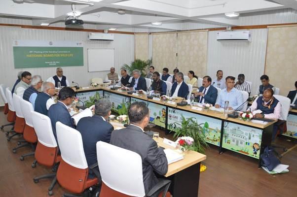 Bhupender Yadav holds National Board for Wildlife meeting in Bhopal
