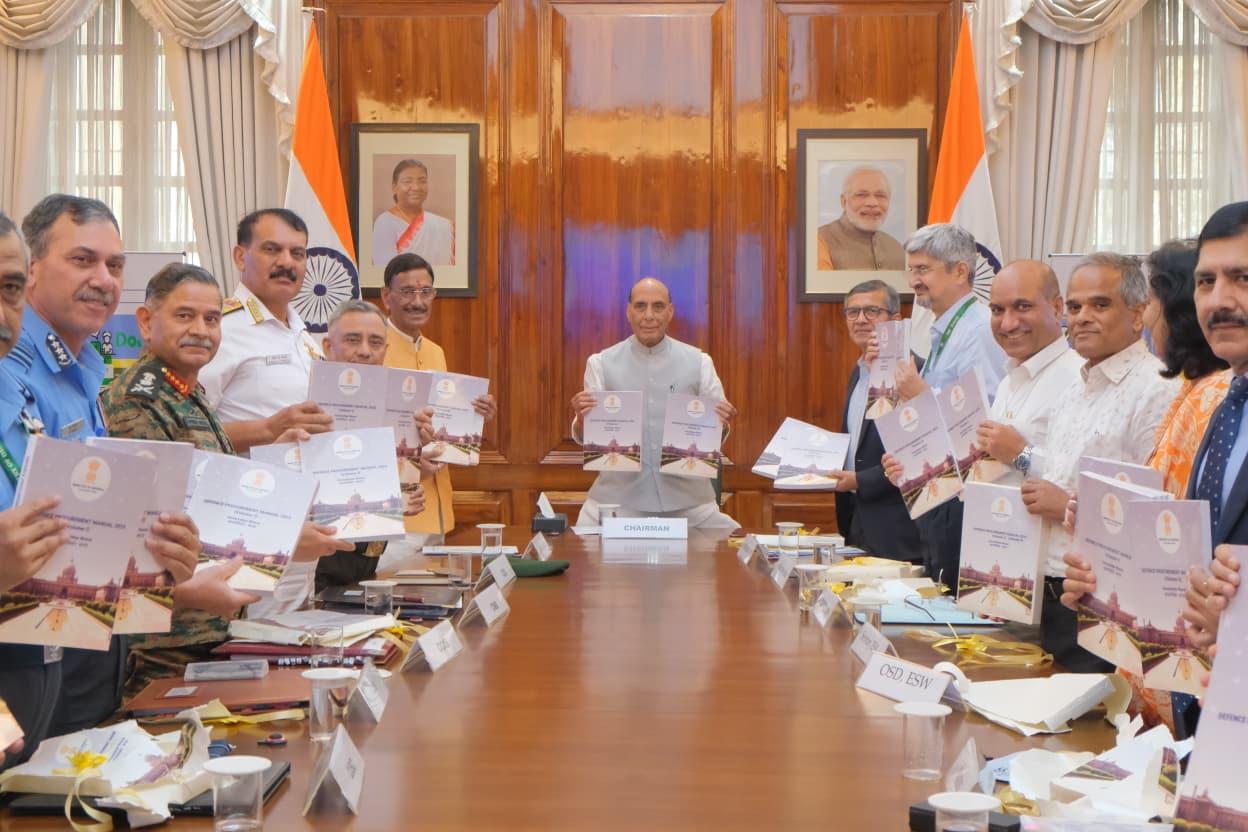 Rajnath Singh releases Defence Procurement Manual 2025