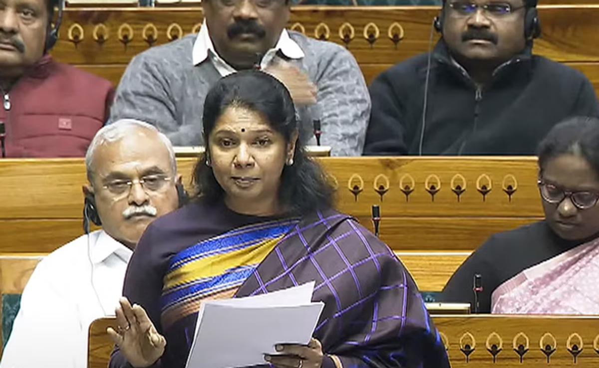 DMK MP Kanimozhi