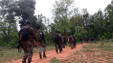 Security forces engage Maoists in Abujhmad, one ultra neutralised in ongoing operation