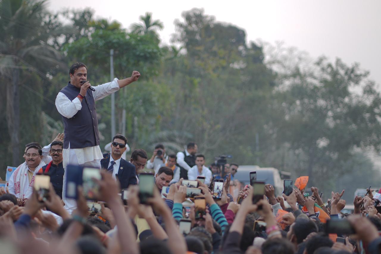 Tremendous response from public for the BJP: Assam CM
