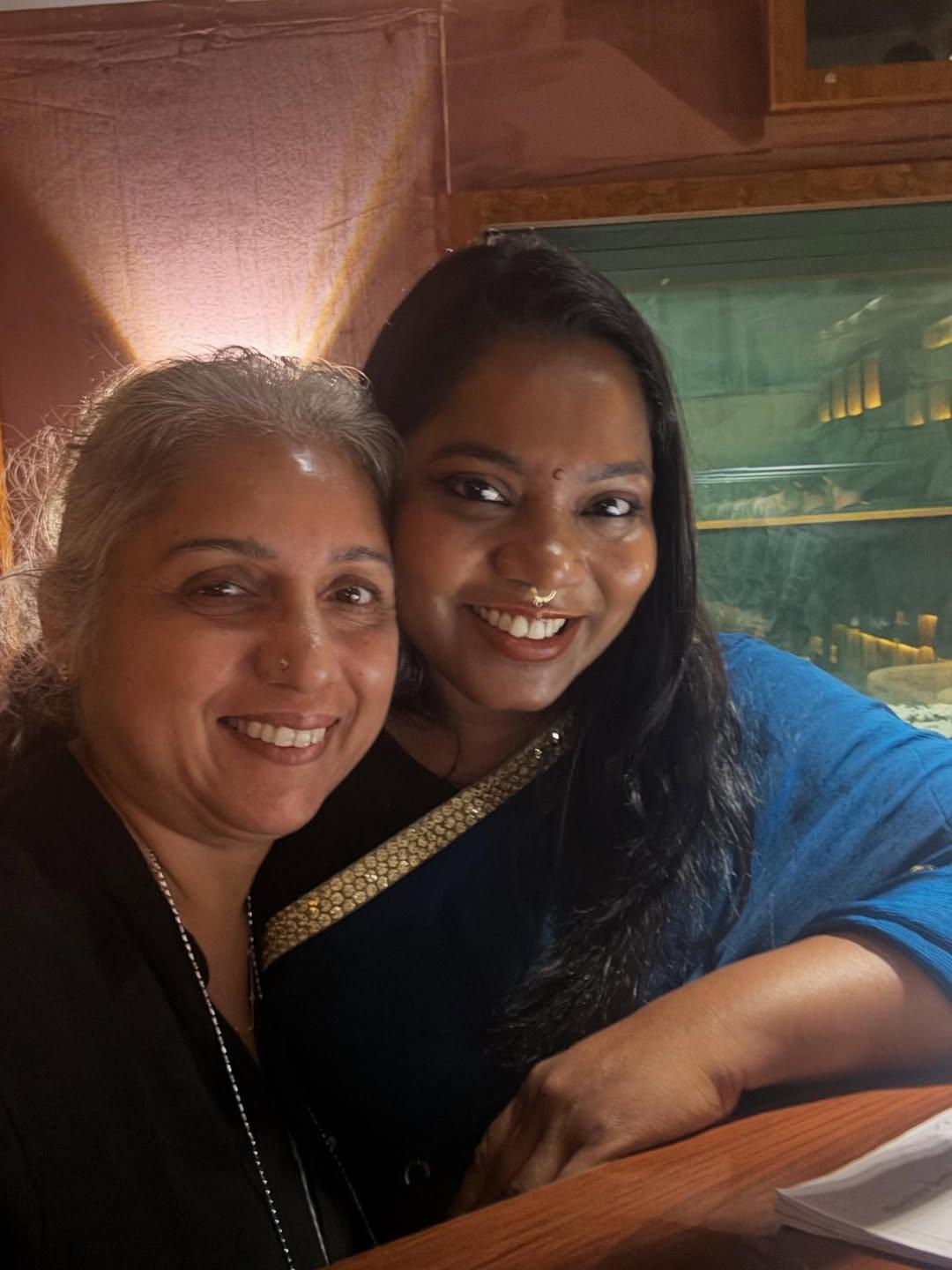 Revathy poses with ‘special woman’ Sayonara Philip: Such a pleasure to work with