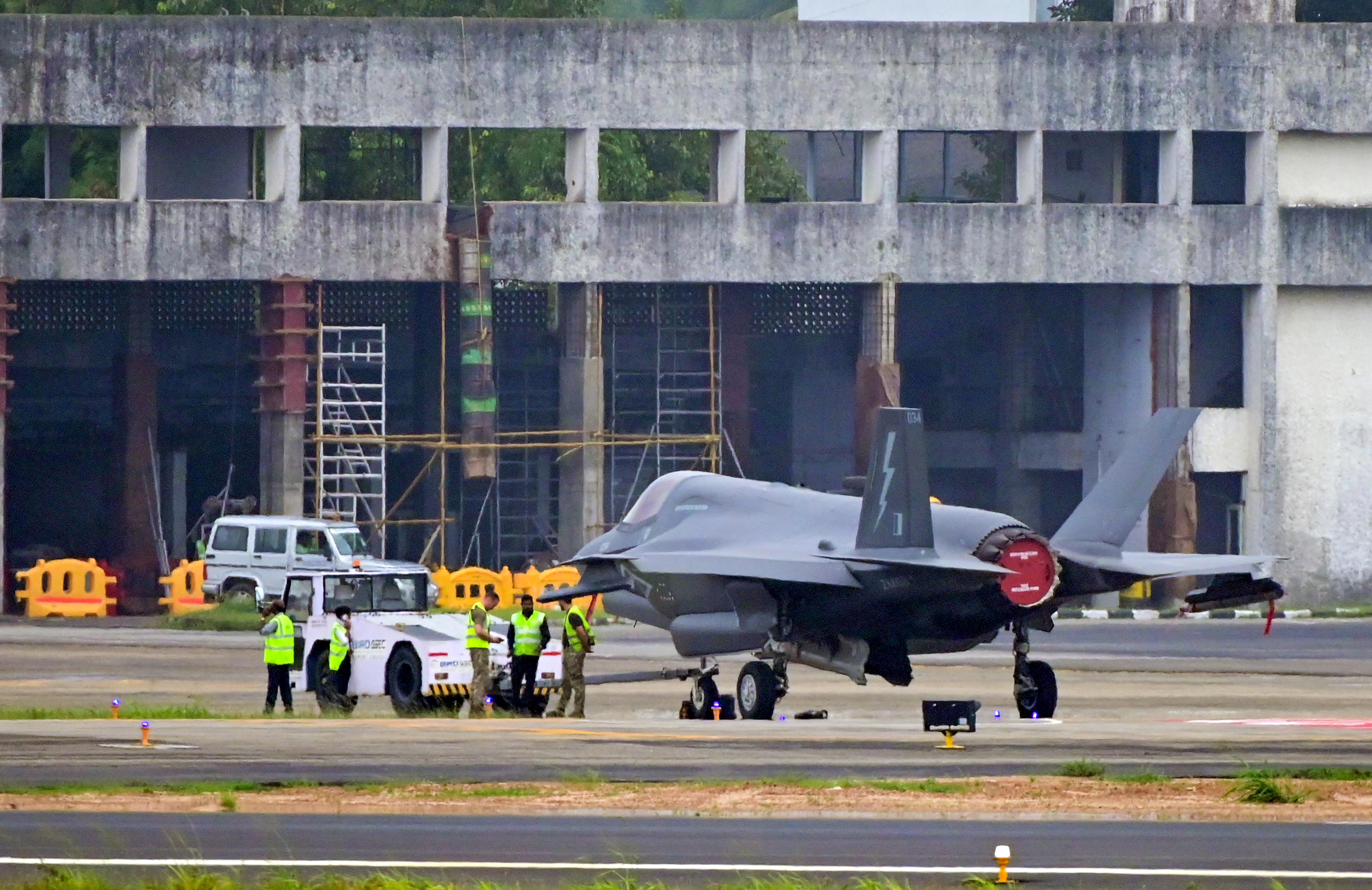 Stranded British F-35 B fighter jet finally takes off after 5-week stay in Thiruvananthapuram