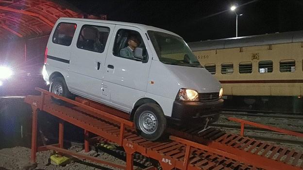 Mizoram gets its first rail-carried consignment of cars