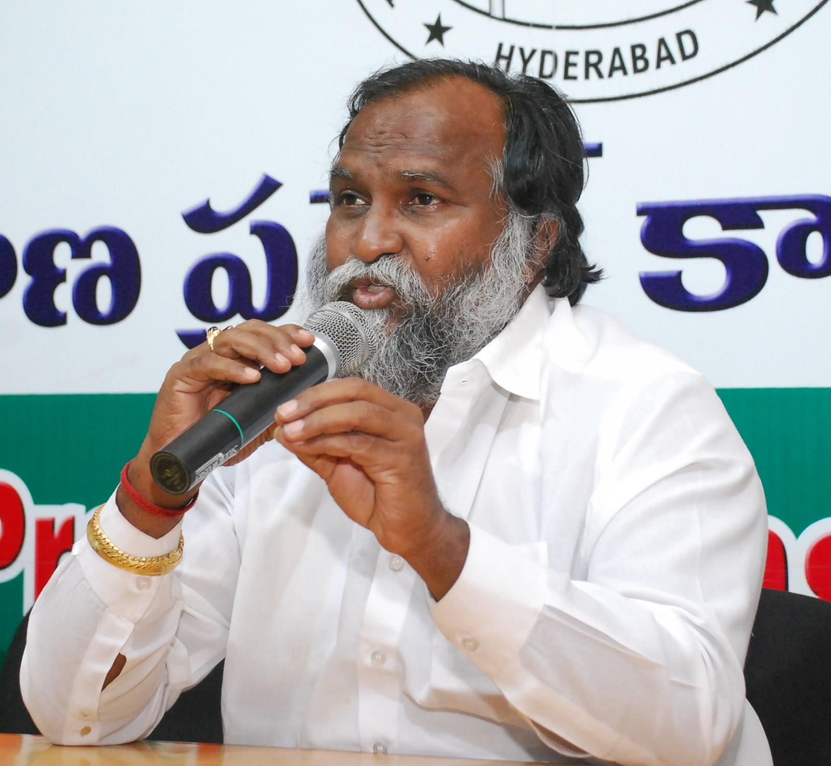 Telangana minister for appointing Jagga Reddy as PCC chief