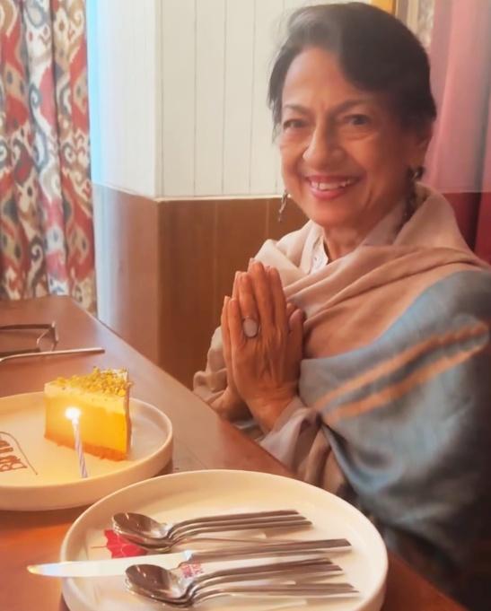 Kajol wishes Tanuja: Happy birthday to Maa Durga, Kali, Chandi all rolled into one