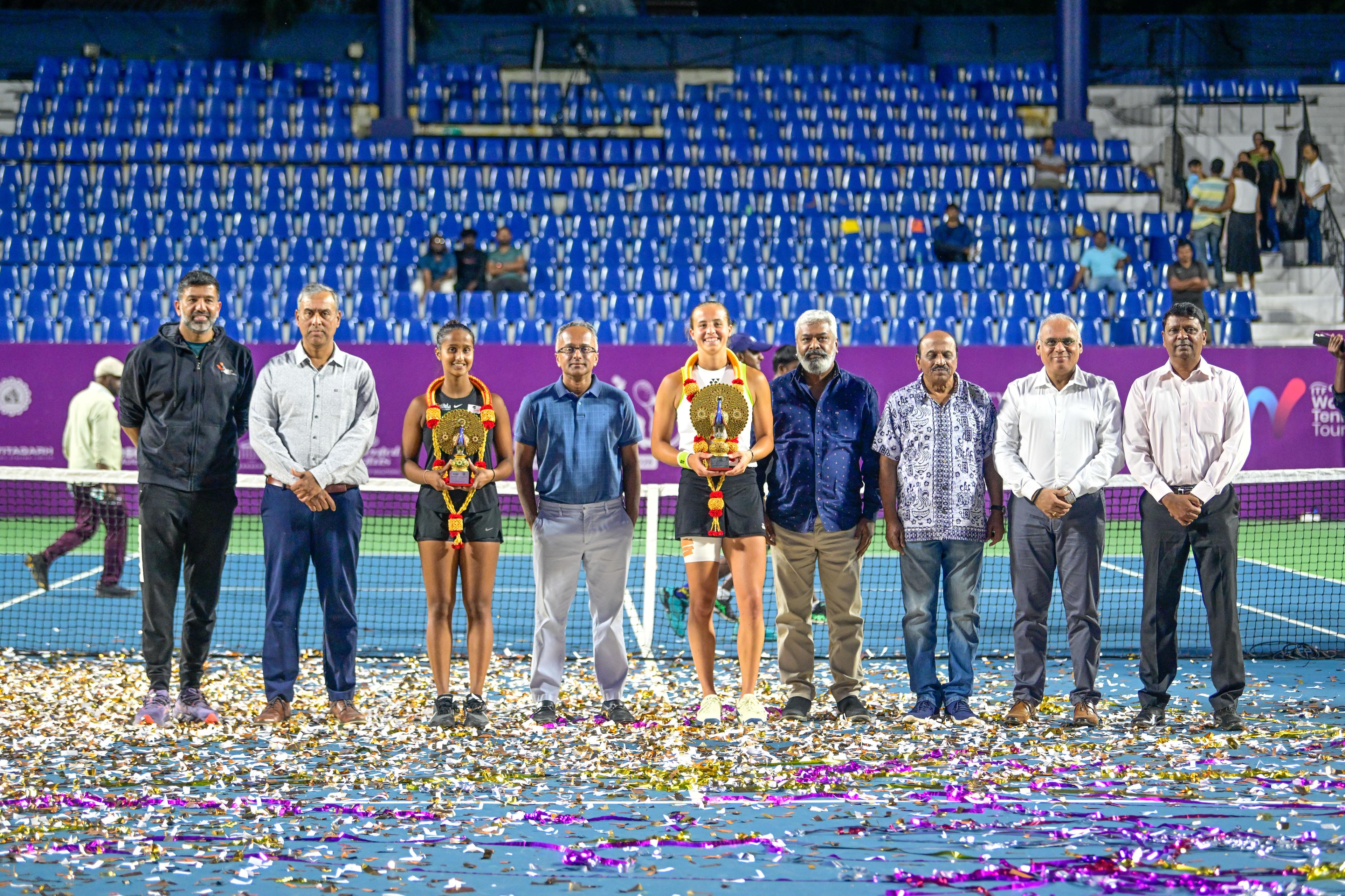 Vaishnavi’s dream run ends with runner-up finish at ITF W100 Bengaluru