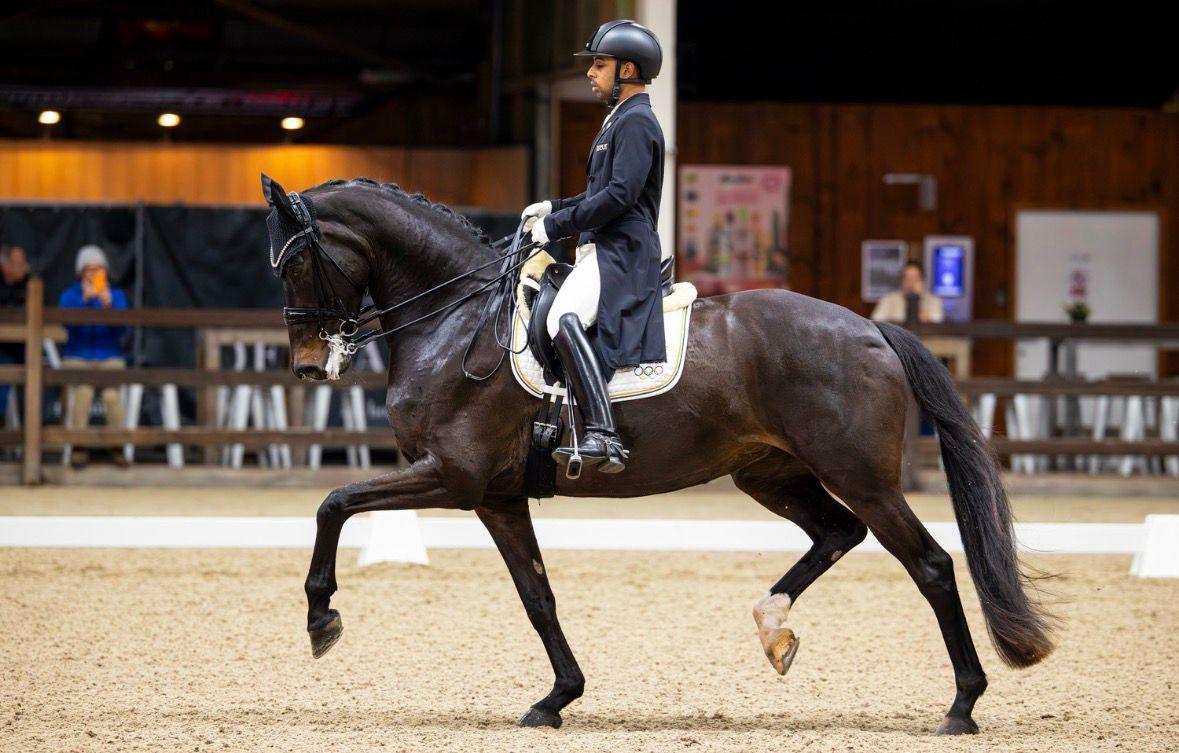 Anush Agarwalla makes impressive international debut at Belgium Dressage Events