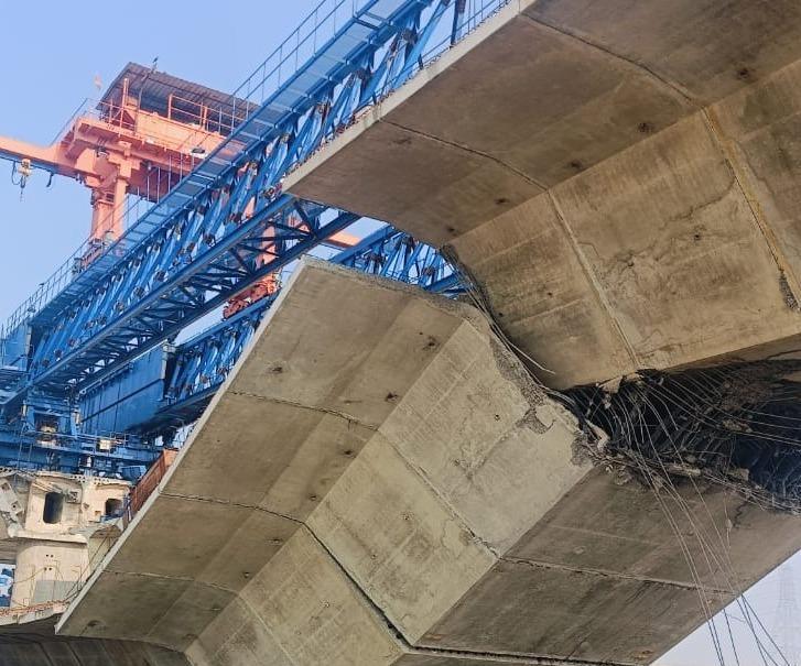 Under-construction bridge collapses in Bihar's Gopalganj; no injuries reported
