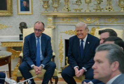 Trump, Merz discuss Iran war, trade tensions