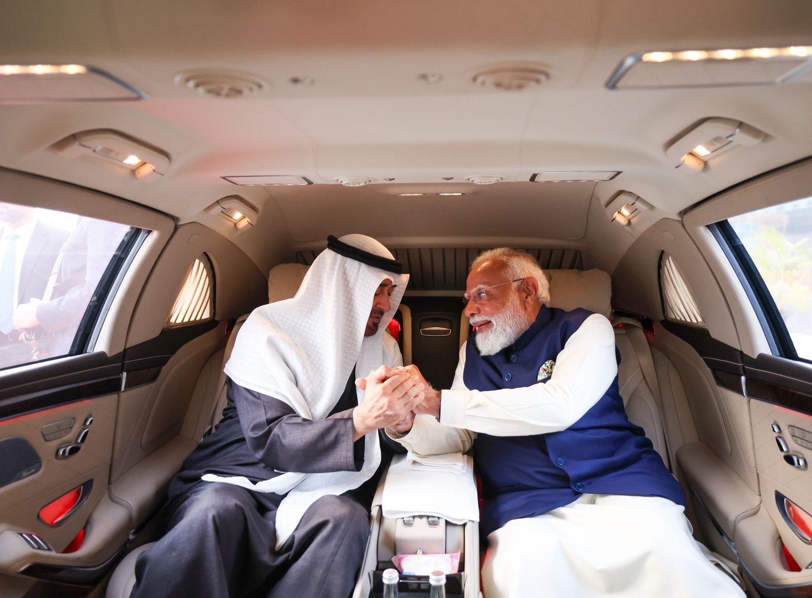 PM Modi welcomes UAE President at airport, hails strong friendship between both nations