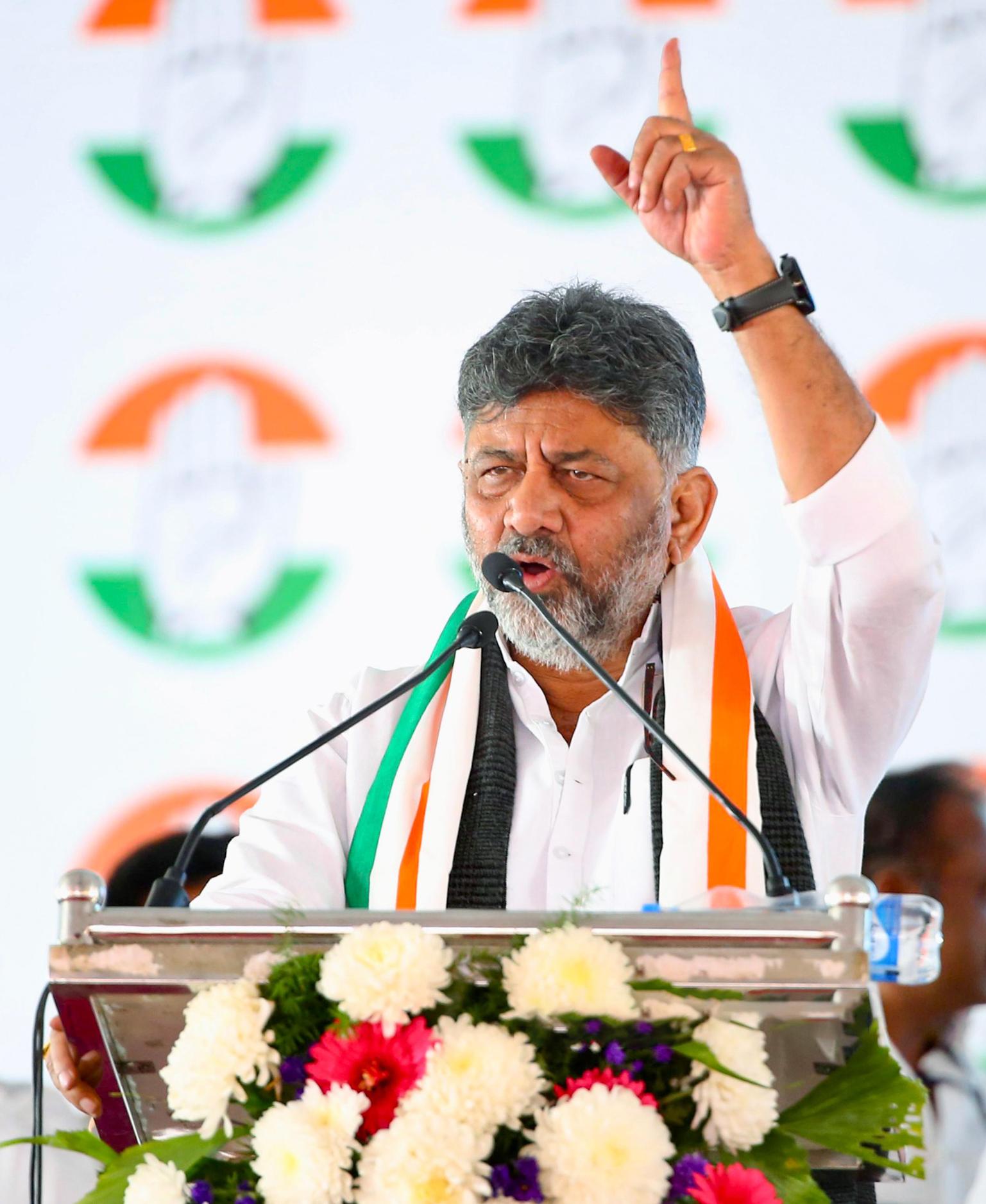 Even road before PM Modi's residence pothole-ridden, claims Shivakumar